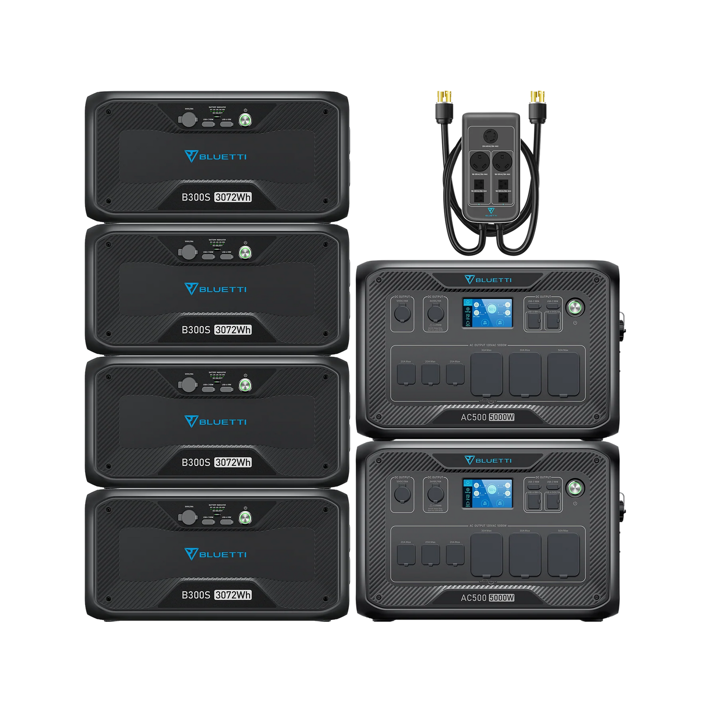 Bluetti AC500+B300s 10kW, 12.3kWh Home Integration Kit